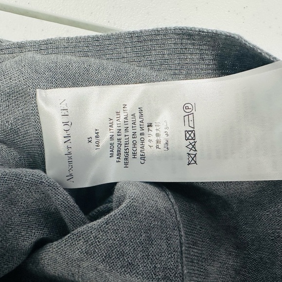 Alexander McQueen Peplum Knit Cardigan - Picture 12 of 12